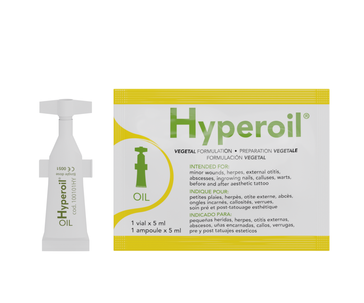 Sản phẩm dạng dầu 5ml - Hyperoil Việt Nam